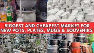 GORODOM MARKET FOR Souvenirs, Storage Containers, Pots&Plates, Laundry baskets, Kitchen Utensils.