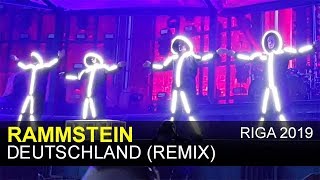 RAMMSTEIN - Deutschland (remix) (Riga Lucavsala 06.08.2019)