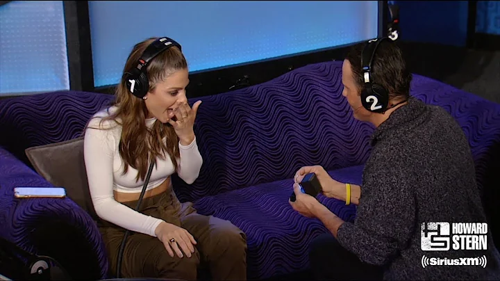 Maria Menounos Gets Engaged Live on the Howard Ste...