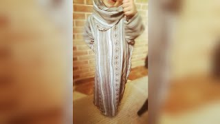 أسهل طريقة لقص و خياطة أسدال أطفال  #اسدال_أطفال #رمضان_كريم
