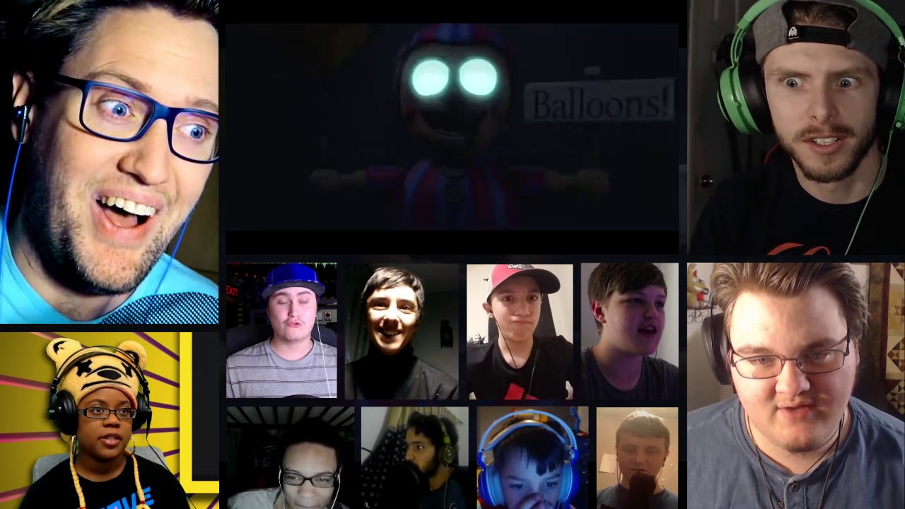 [VERSION 2.0] FNAF ULTIMATE CUSTOM NIGHT SONG (Make Your Move) - Dawko & CG5 [REACTION MASH-UP]#159