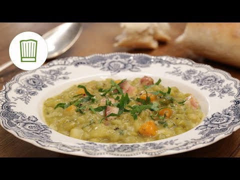 Hier haben wir einen deftigen Linseneintopf gekocht. Das begehrte Linsensuppe Rezept von Oma. Rezept. 