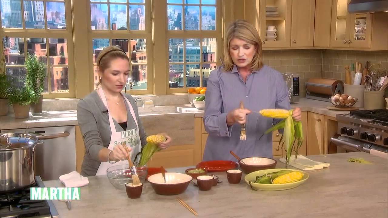 High-Quality Martha Stewart Mexican Corn Moment Illustration High-Quality Martha Stewart Mexican Corn Moment Illustration