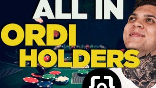 Ordi /Ordinals All-In Price prediction / update / News Today / Analysis
