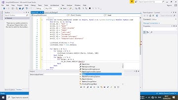 Pemrograman Visual | Form Array Multidimensi