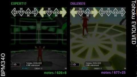 DDR X3 / Tohoku EVOLVED - DOUBLE HIGH