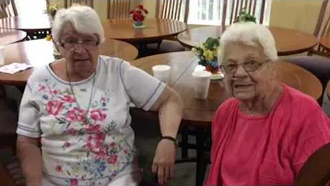 Mom and Ethleen singing favorite song