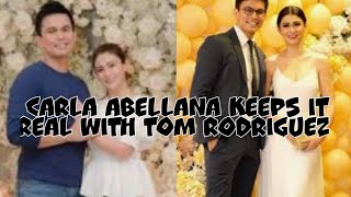 CARLA ABELLANA KEEPS IT REAL WITH TOM RODRIGUEZ