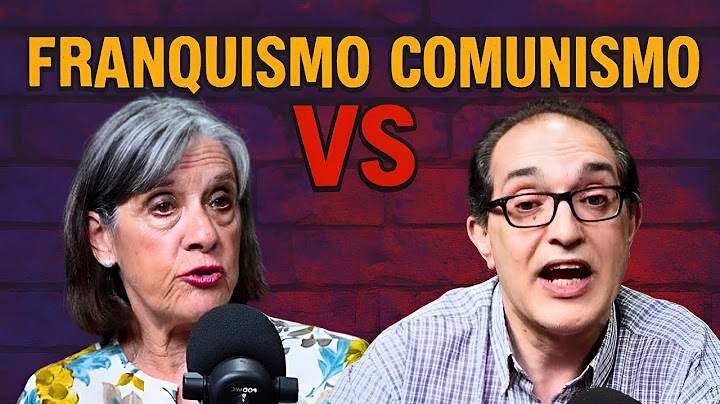 #12 - DEBATE FRANQUISMO VS COMUNISMO I JOSÉ MIGUEL VILLARROYA VS PILAR GUTIÉRREZ