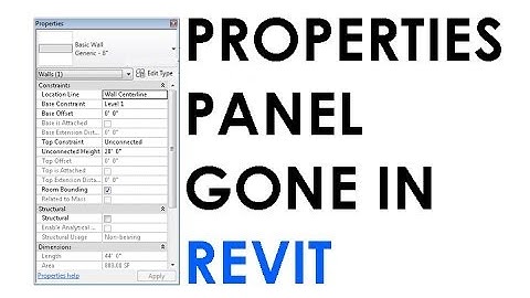 How to bring back Project browser, Properties panel and Navigation bar in Revit for beginners.