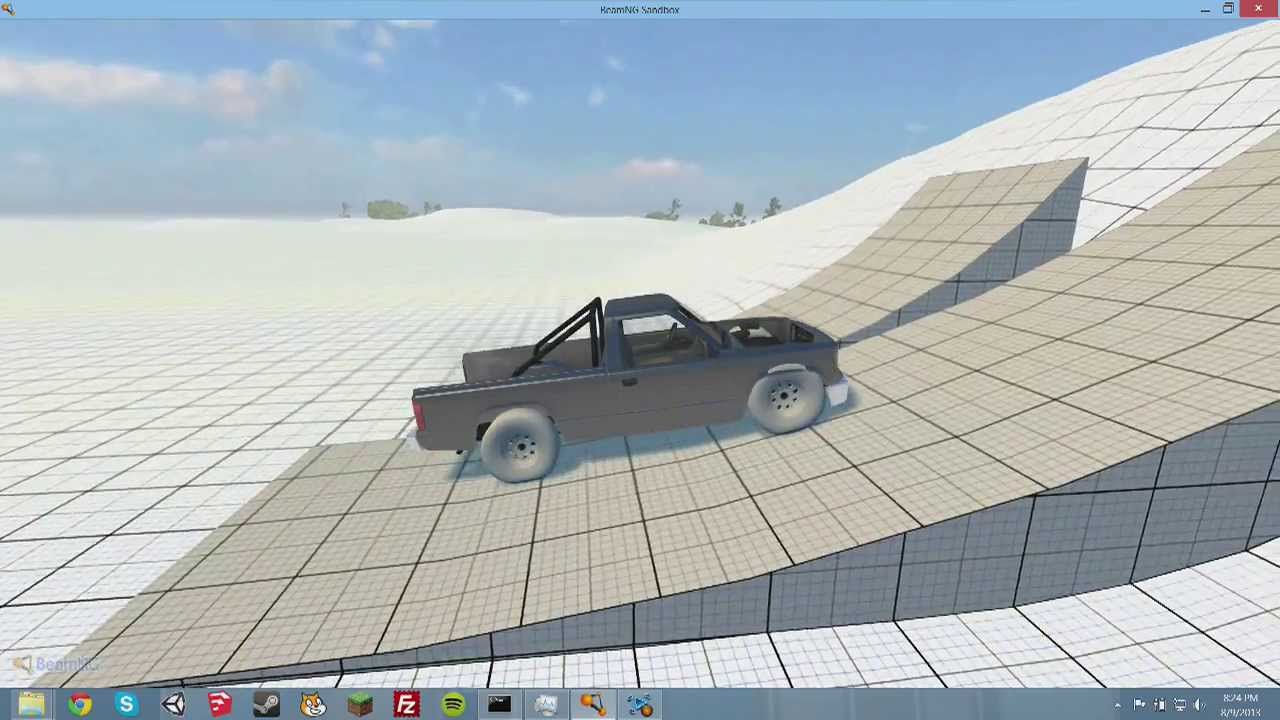 happy wheels beamng drive demo