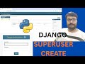 Django Create Superuser | Django Admin Login | Hindi Tutorial for Beginners