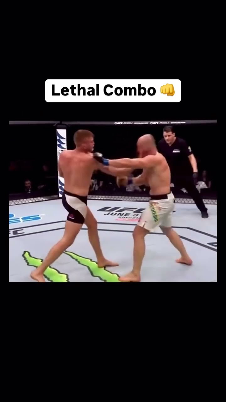 Those uppercuts are ? Via - @ufc #ufc #mma #combatsports