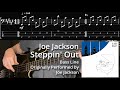 Joe Jackson Steppin Out Bass Line W Tabs And Standard Notation mp3