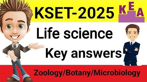 Kset -2025 Life science key answers 