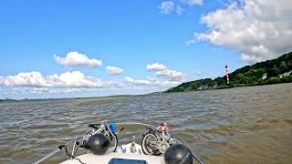 Unser „Höllenritt“ auf der Elbe-Wind gegen Strom. Ablaufendes Wasser mit Gegenwind aus westl. Richt.