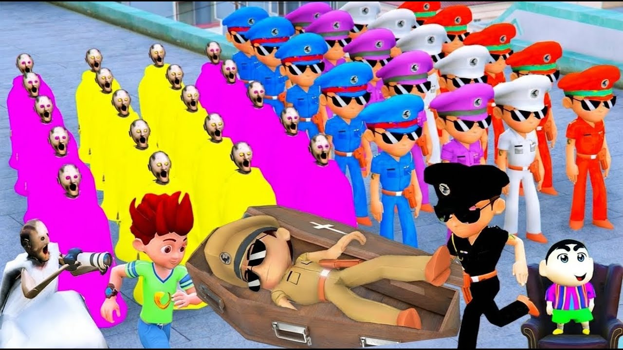 😁🤣 Little Singham Died Everytime Open Magical Door, Granny Shinchan | Gta 5 Gameplay