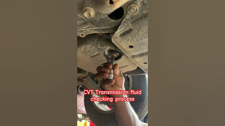 CVT Fluid checking Procedures!