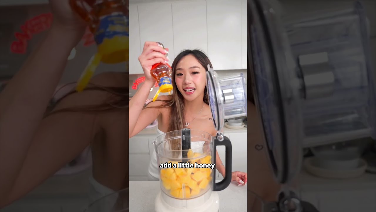 2 INGREDIENT MANGO SORBET SHORTS