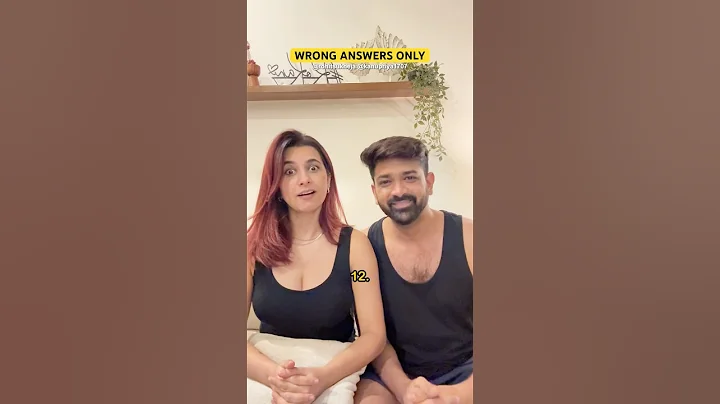 Wrong answers only #funny #comedy #couple #explore #shorts #games