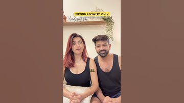 Wrong answers only #funny #comedy #couple #explore #shorts #games