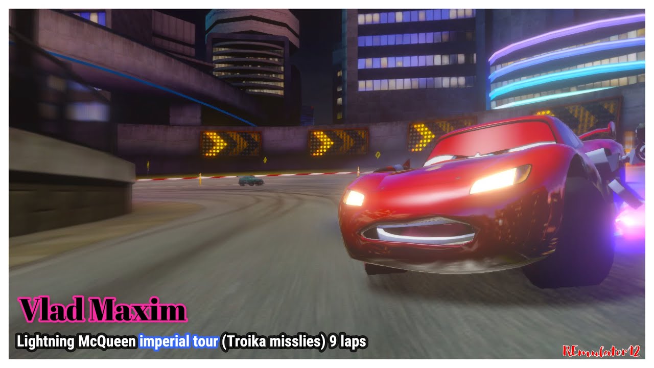 Cars 2 The Video Game Lightning McQueen Battle Race (Troika