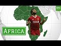 Best Footballer From Each of the 7 Continents