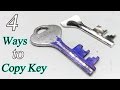 4 Ways To Copy A Key ( Key Life Hacks )