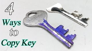 4 Ways To Copy A Key ( Key Life Hacks )