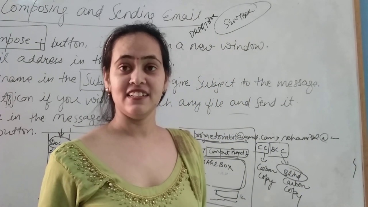 Computer Science - Composing an email. - YouTube