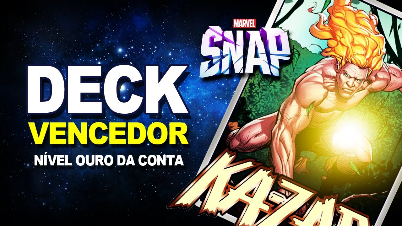 COMO JOGAR MARVEL SNAP DECK DO KAZOO POOL 1 YouTube