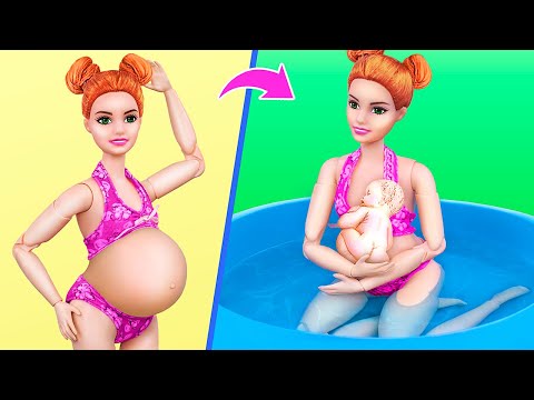 10 Mẹo Diy Tự Làm Búp Bê Barbie và Búp Bê Lol Surprise/ Ý Tưởng Làm Bệnh Viện Búp Bê