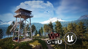 Lookout Tower Asset Review and building an Animation in Unreal Engine