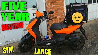 (5 Year) SYM Lance Cabo 125 Review - Scooter Moped