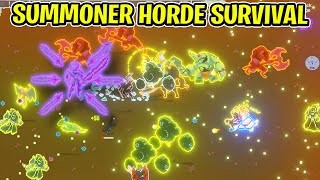 I build an Army of LEGENDARY Summons | Summonsters Horde Survival