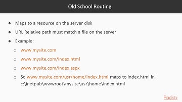 Getting Started with ASP.NET Core MVC:  Understanding Routing | packtpub.com