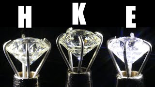 THE SECRETS ABOUT DIAMOND COLOR-  PLUS! A COMPARISON IN DIFFERENT LIGHTS!