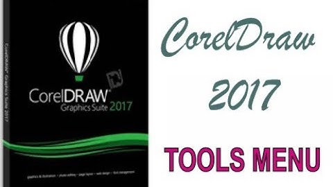 COREL DRAW 2017 USING TOOLS MENU HINDI URDU PART 51