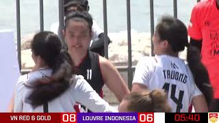 ABL 3x3 Champions Cup WOMEN Game 9 : VN RED & GOLD vs LOUVRE INDONESIA