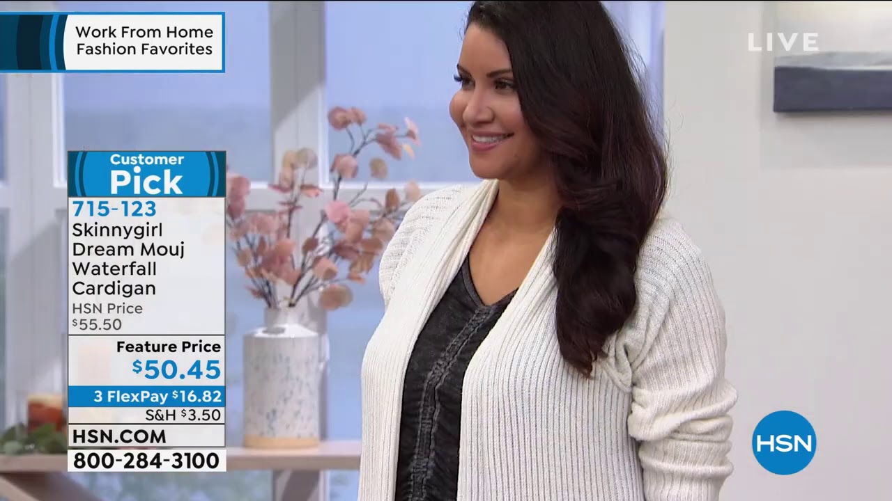 Skinnygirl Dream Mouj Waterfall Cardigan