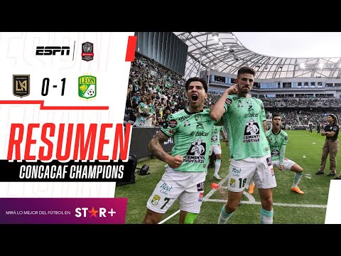 ¡León es campeón de la Concachampions! La ‘Fiera’ venció 1- 0 a Los Angeles en la vuelta