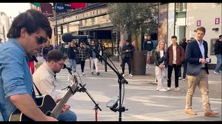 Stray Melody -Weighed Down - Live Busking On Grafton Street August 2023