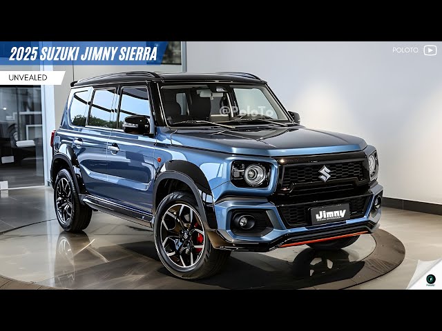 2025 Suzuki Jimny Sierra Unveiled - The most awaited legendary off