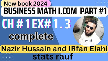 i.com part 1 business math ch ex 1.3 complete