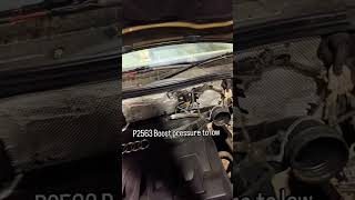 Volkswagen skoda Audi p2563 boost pressure sensor