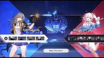 Hyperlink Match with MARCH 7th | Aetherium Wars | Red Light Level | Honkai Star Rail