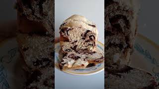 ШОКОЛАДНЫЙ КРАФФИН-КУЛИЧ НА ЗАКВАСКЕ ЛЕВИТО-МАДРЕ #закваска #short #shortvideo #shortvideos