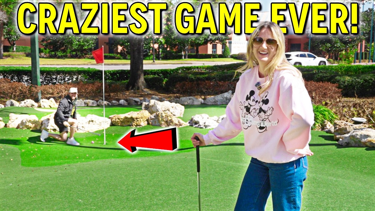 Our CRAZIEST Mini Golf Match EVER! (World’s HARDEST Course!)