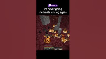 im never going netherite mining again