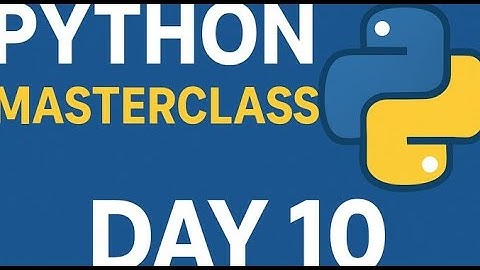 Day 10 – Python File Handling Tutorial | Read, Write, Append & Notes App Project for Beginners